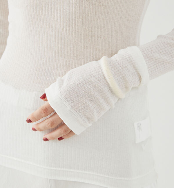 The Store by C' 「【NINETY PERCENT】ANIS SOFT RIB LONG SLEEV」|Tシャツ・カットソー|