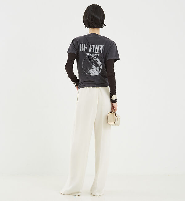 The Store by C' 「【NINETY PERCENT】ANIS SOFT RIB LONG SLEEV」|Tシャツ・カットソー|