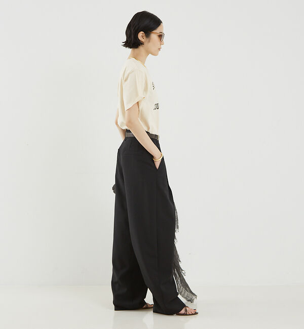 The Store by C' 「【Sporty&Rich】Varsity Crest T-Shirt／ロゴTシャ」|Tシャツ・カットソー|