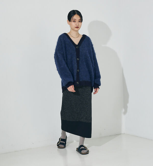 NOMINE「ウール混シャギーカーディガン」|カーディガン|