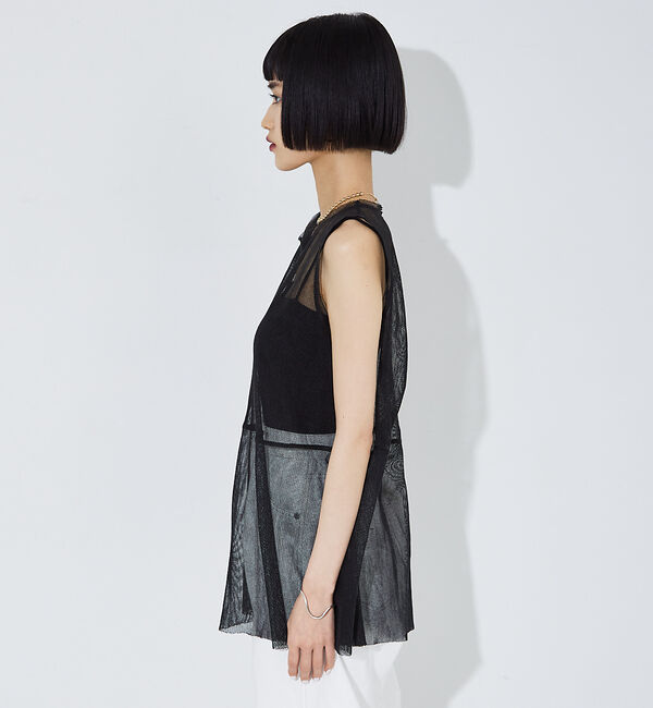 NOMINE「【iocus】マルチWAYカラー+コットンネットトップス」|Tシャツ・カットソー|