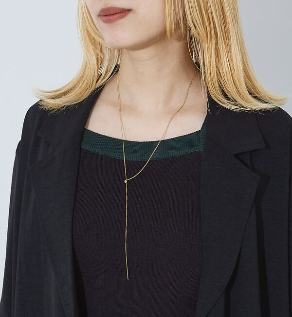 NOMINE「ステンレス スティック チェーンネックレス」|ネックレス|ゴールド