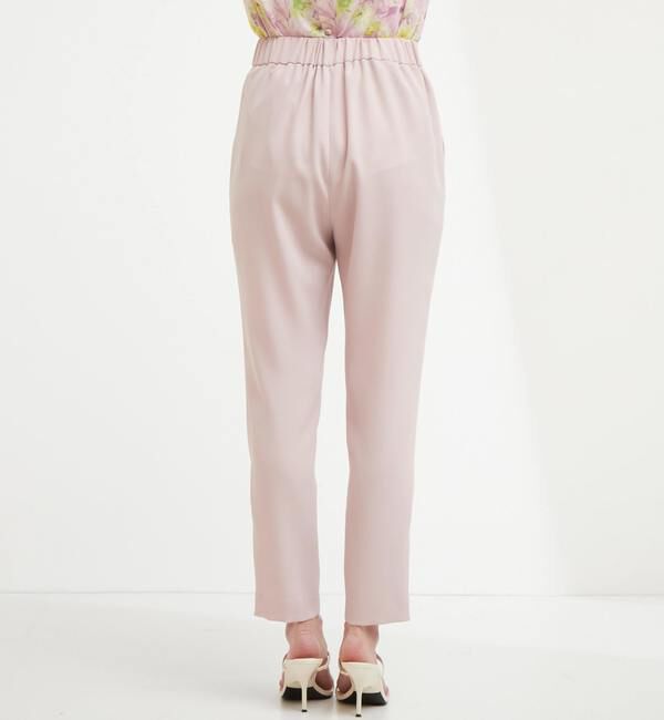 TIARA「ハイウエストテーパードパンツ」|スラックス|