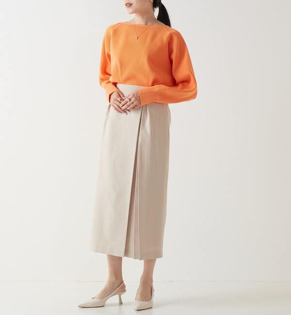 Liesse「巻きタックスカート」|スカート|