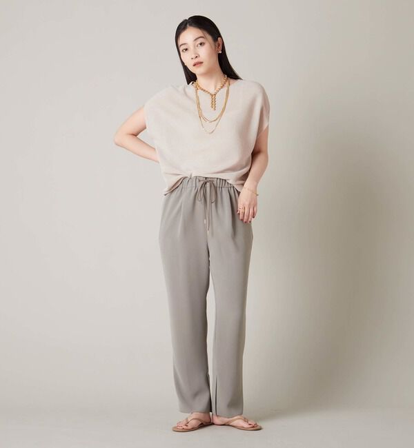 Liesse「ドロストテーパードパンツ」|その他|