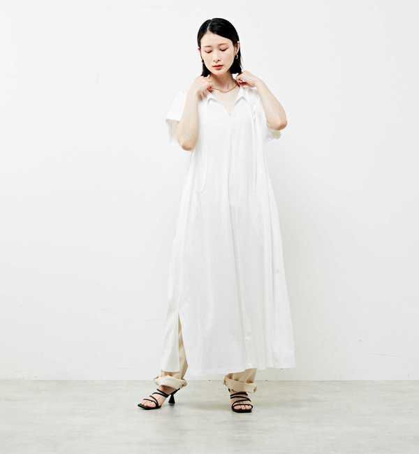 Soffitto「前後2WAYプリントワンピース」|ワンピース|