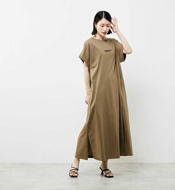 Soffitto「前後2WAYプリントワンピース」|ワンピース|