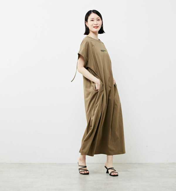 Soffitto「前後2WAYプリントワンピース」|ワンピース|