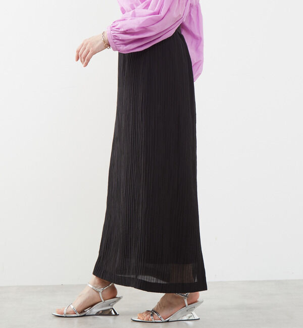 Soffitto「テンセルプリーツスカート」|スカート|