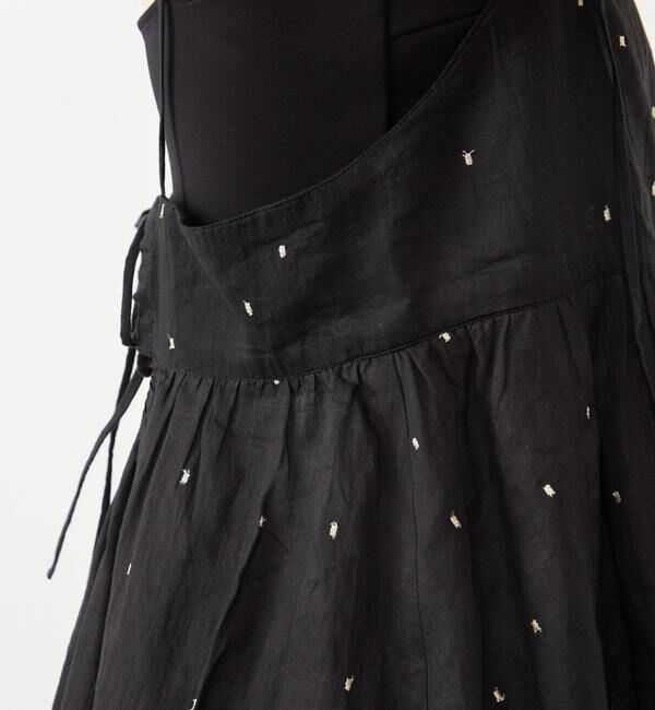 SOFFITTO「ドット刺繍キャミワンピース」|ワンピース|