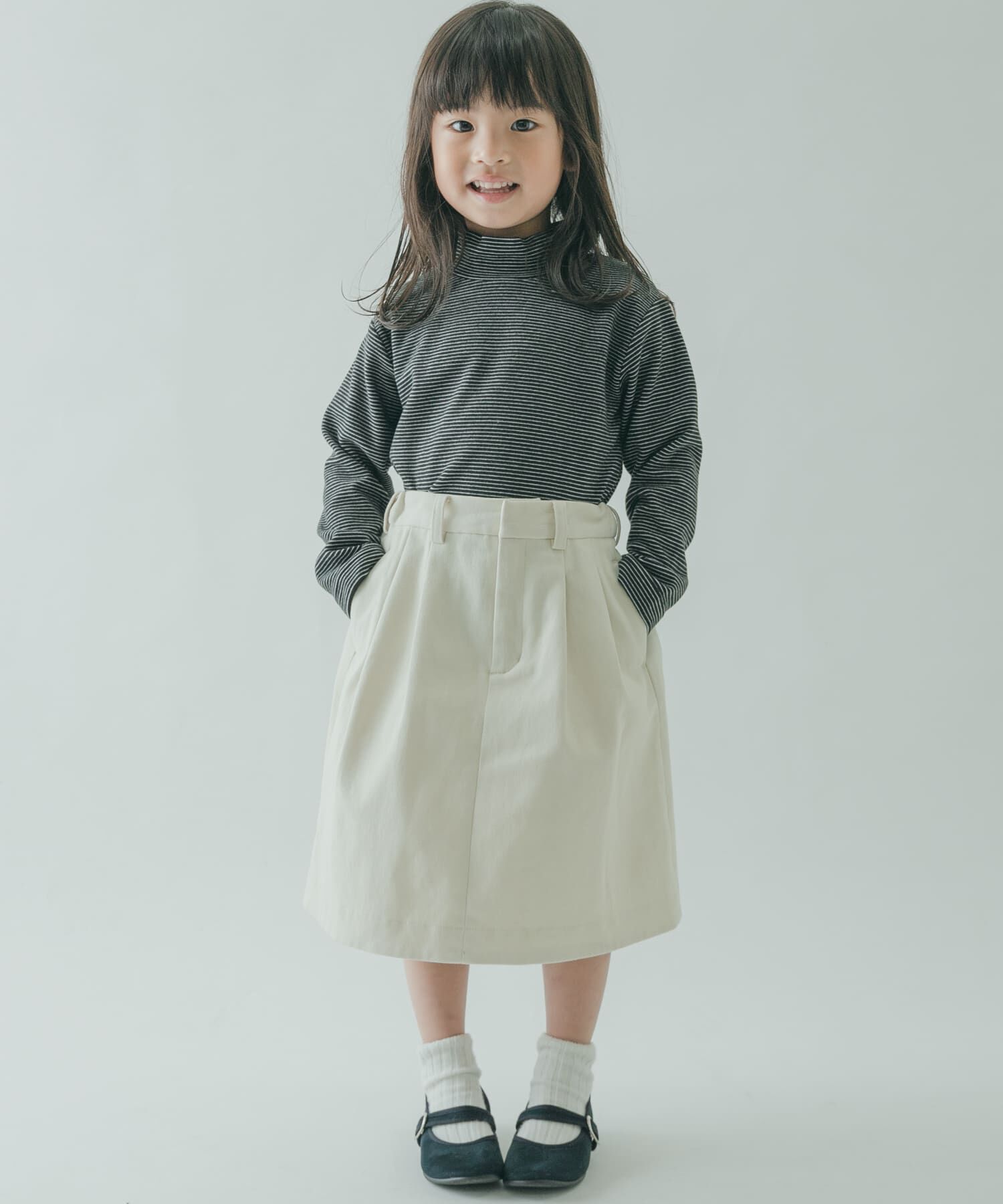 URBAN RESEARCH DOORS「『親子リンク』FORK&SPOON　起毛ツイルタックスカート(KIDS)」|その他|