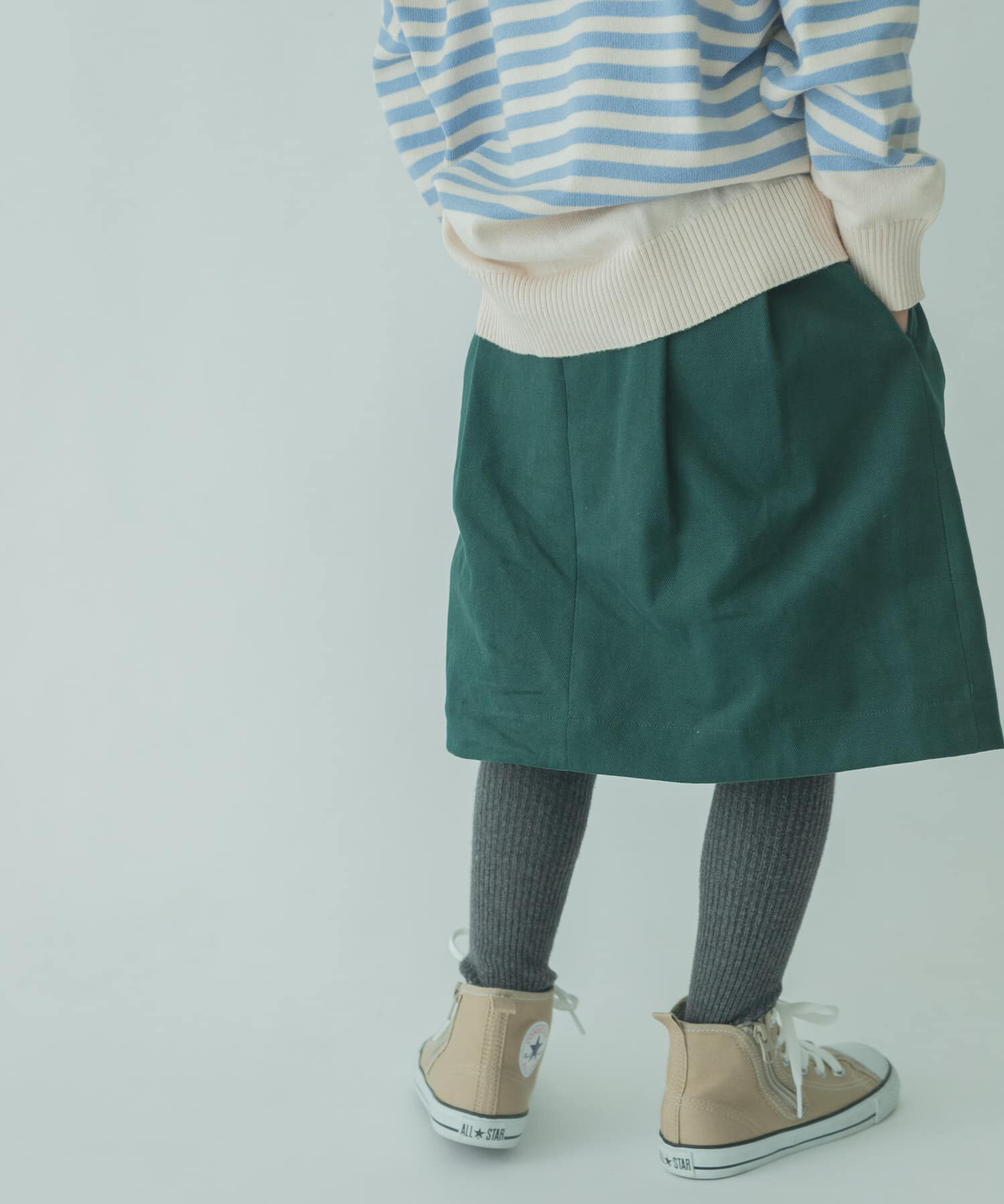 URBAN RESEARCH DOORS「『親子リンク』FORK&SPOON　起毛ツイルタックスカート(KIDS)」|その他|