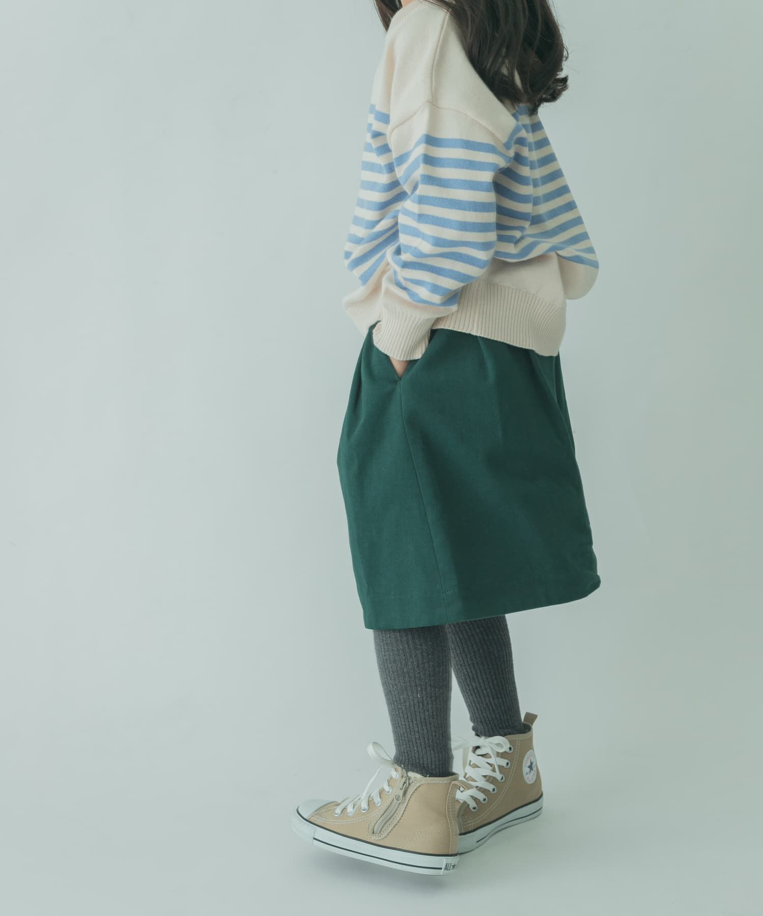 URBAN RESEARCH DOORS「『親子リンク』FORK&SPOON　起毛ツイルタックスカート(KIDS)」|その他|