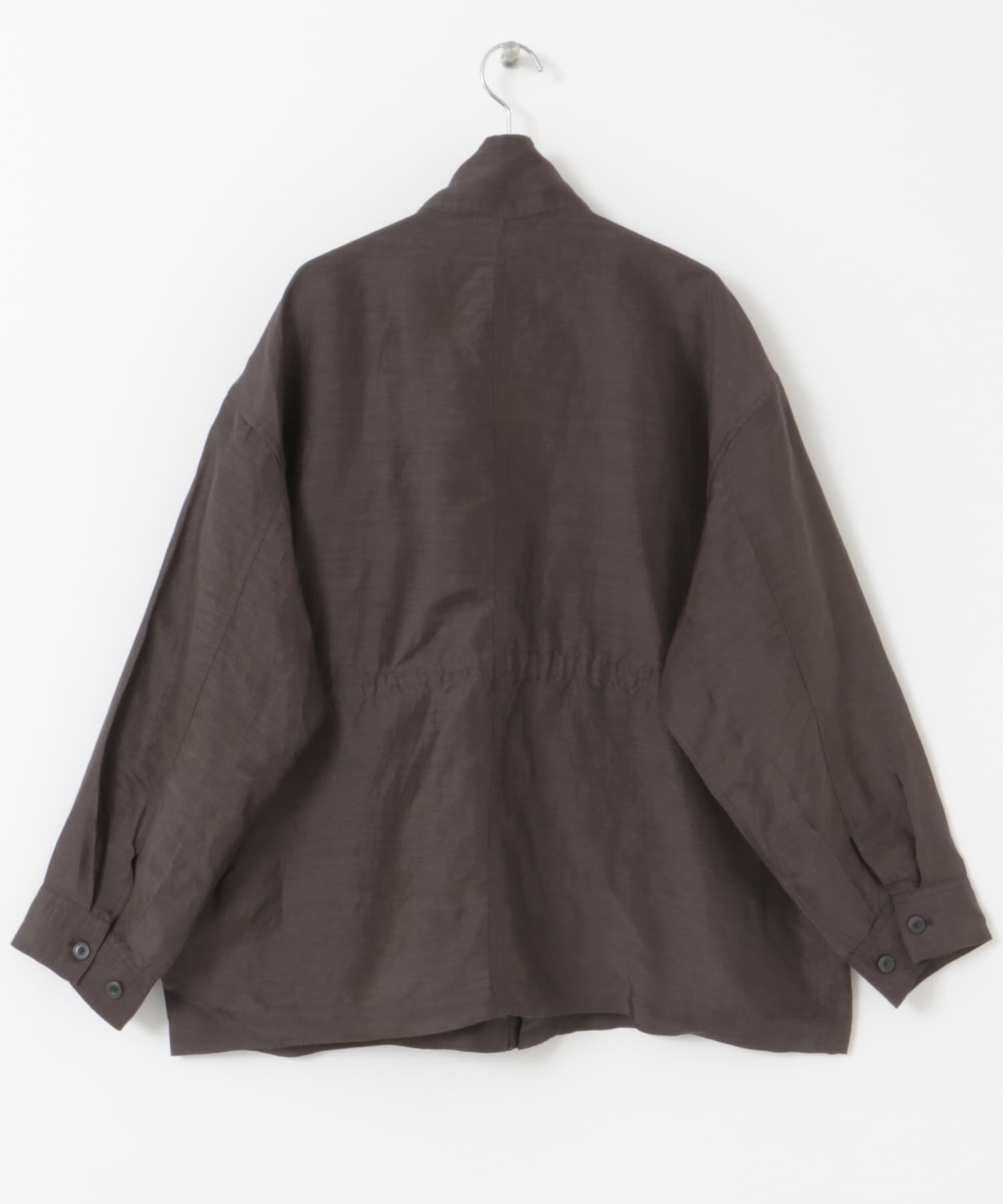 URBAN RESEARCH DOORS「FORK&SPOON　リネン混シャツブルゾン」|ブルゾン・スタジャン|