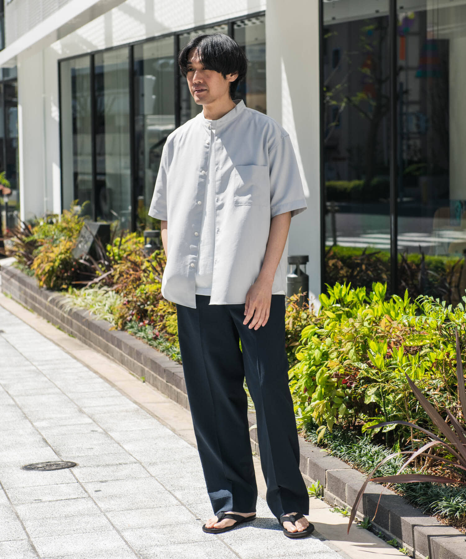 URBAN RESEARCH DOORS「『XLｻｲｽﾞ/WEB限定』『吸水速乾』ｾｵｱﾙﾌｧﾊﾞﾝﾄﾞｶﾗｰｼｮｰ 」|シャツ・ブラウス|