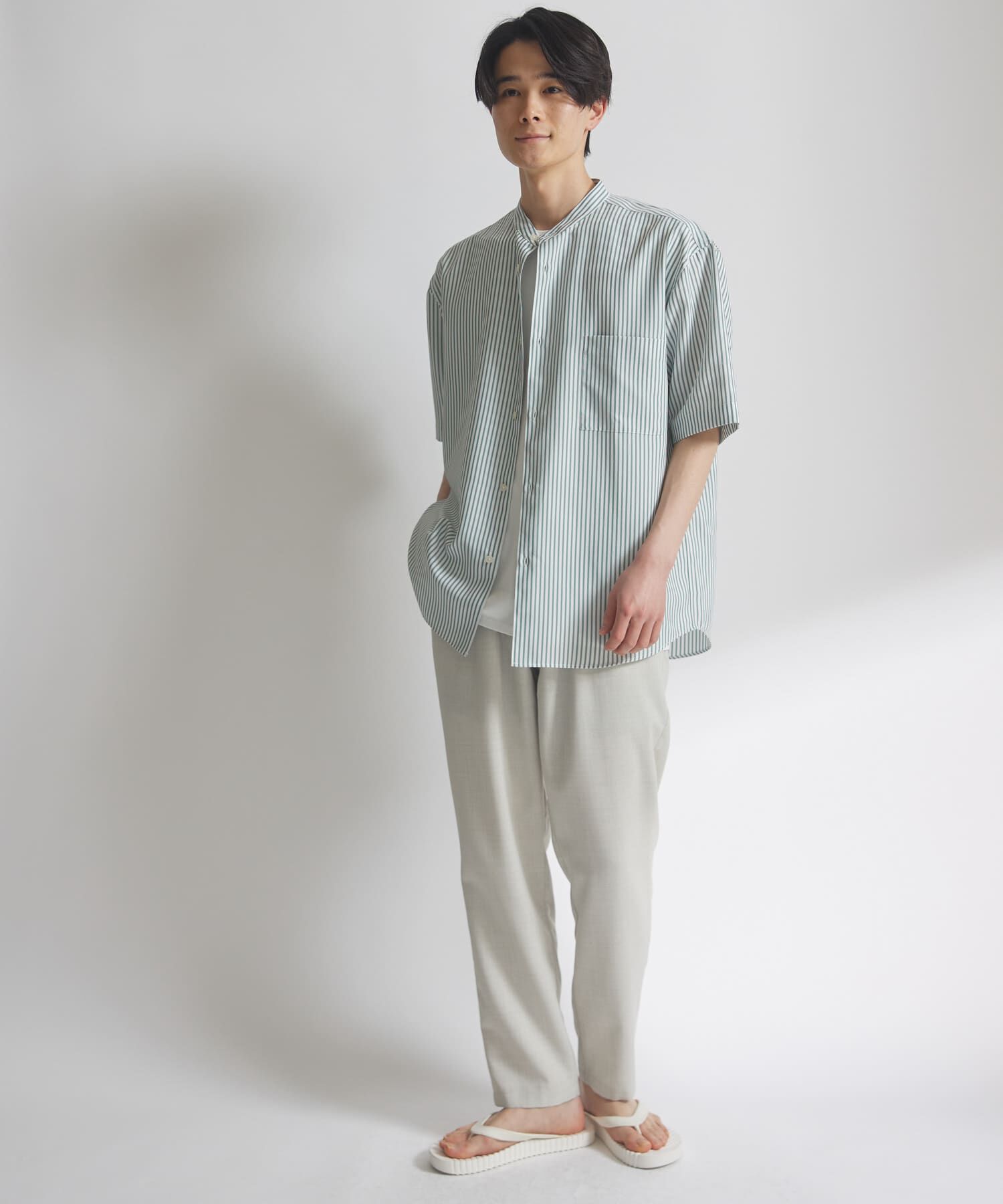 URBAN RESEARCH DOORS「『XLｻｲｽﾞ/WEB限定』『吸水速乾』ｾｵｱﾙﾌｧﾊﾞﾝﾄﾞｶﾗｰｼｮｰ 」|シャツ・ブラウス|