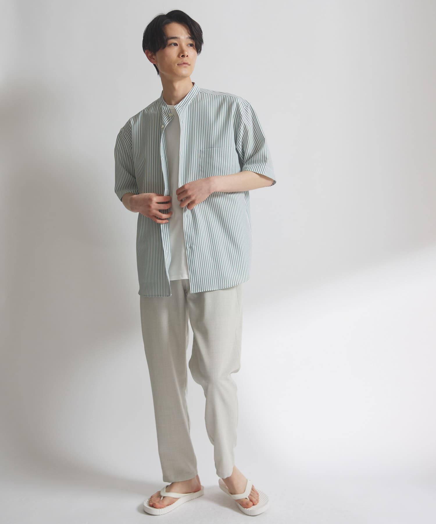 URBAN RESEARCH DOORS「『XLｻｲｽﾞ/WEB限定』『吸水速乾』ｾｵｱﾙﾌｧﾊﾞﾝﾄﾞｶﾗｰｼｮｰ 」|シャツ・ブラウス|