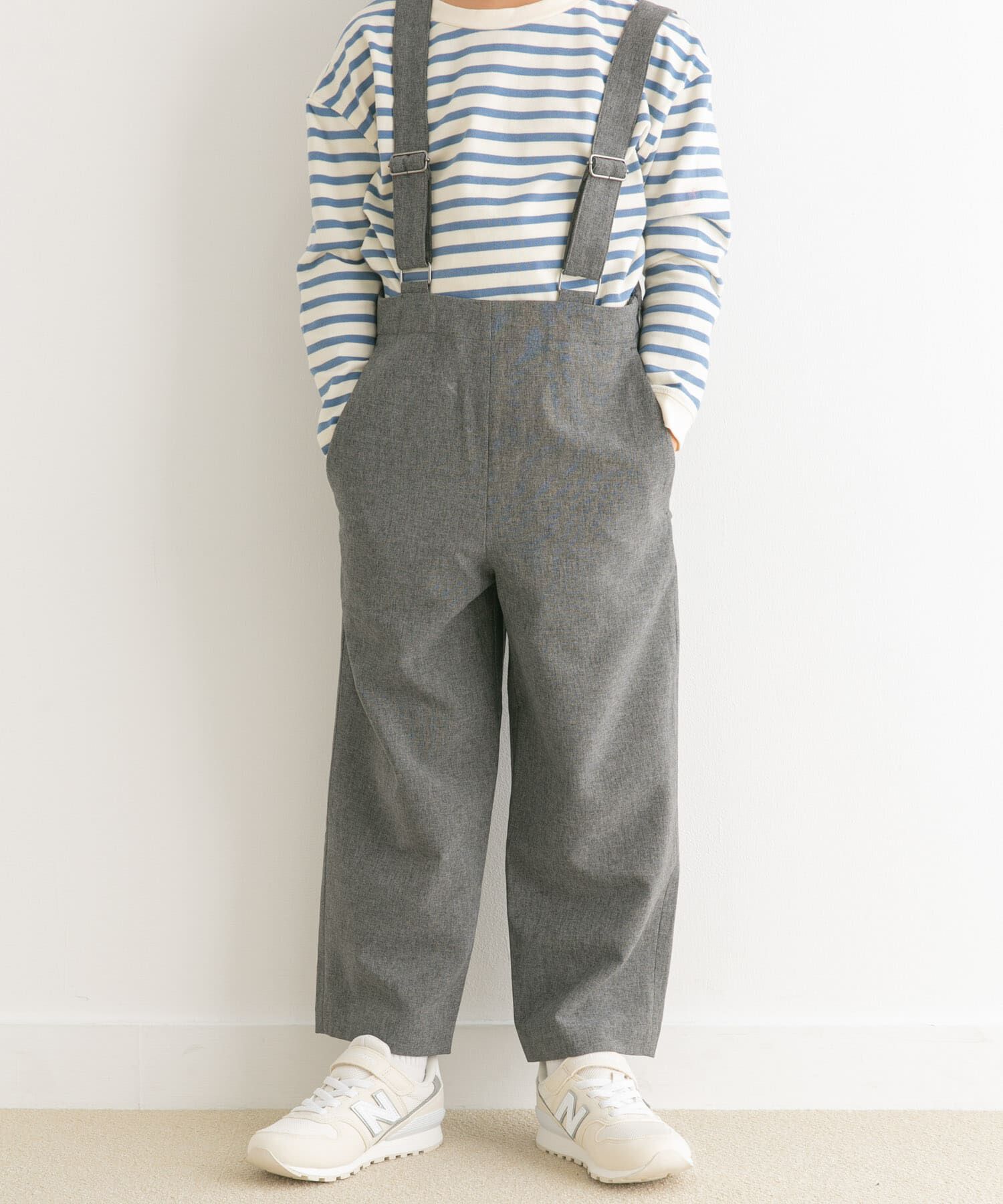 URBAN RESEARCH DOORS「『親子リンク』『UR TECH DRYLUXE』サスペンダーパンツ(KIDS)」|ワンピース|