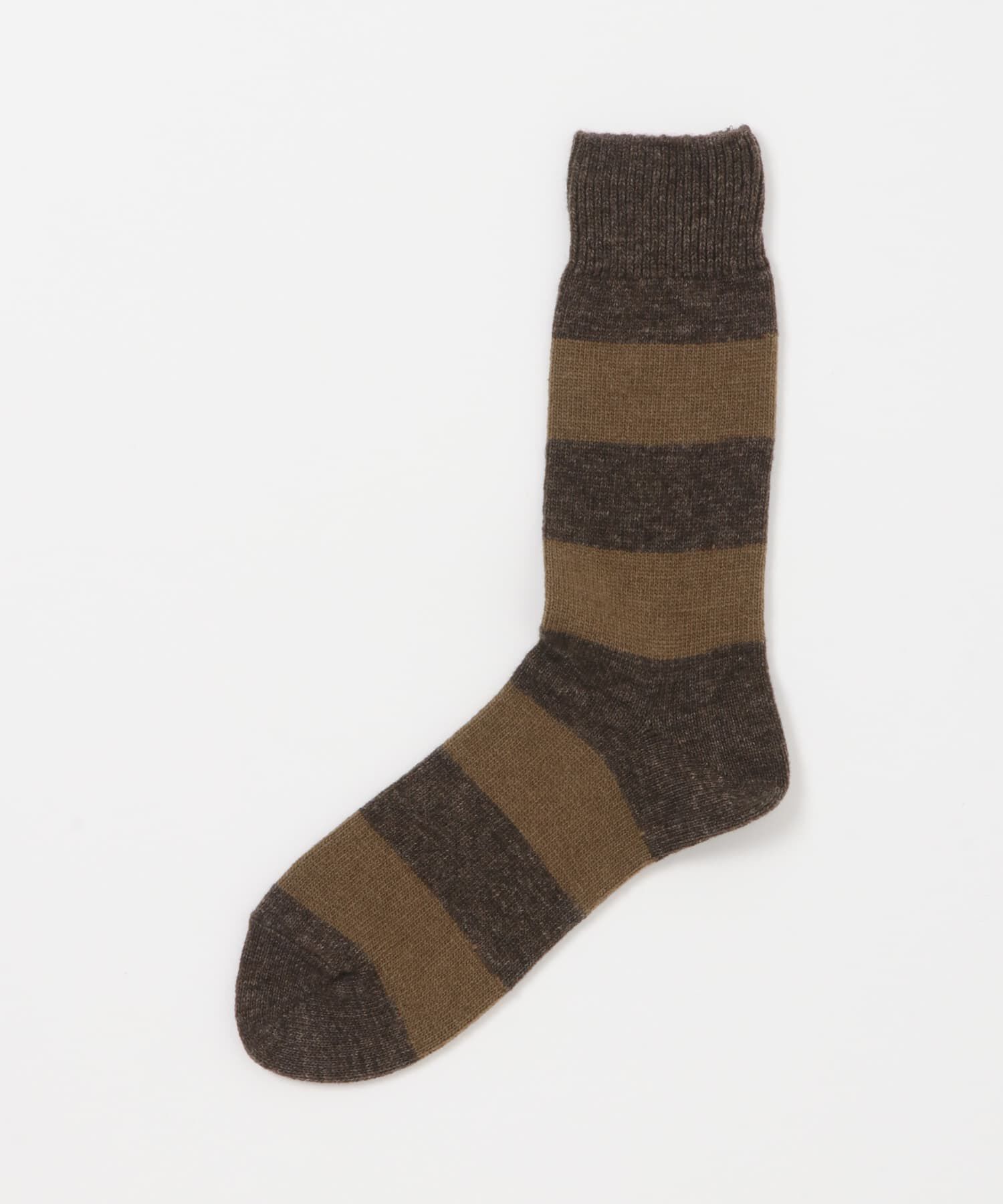URBAN RESEARCH DOORS「『別注』カシミヤボーダークルー」|ソックス|