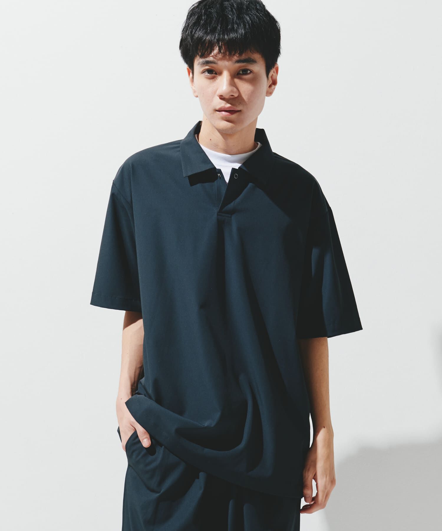 URBAN RESEARCH DOORS「『UR TECH』サマシェア ポロシャツ」|ポロシャツ|