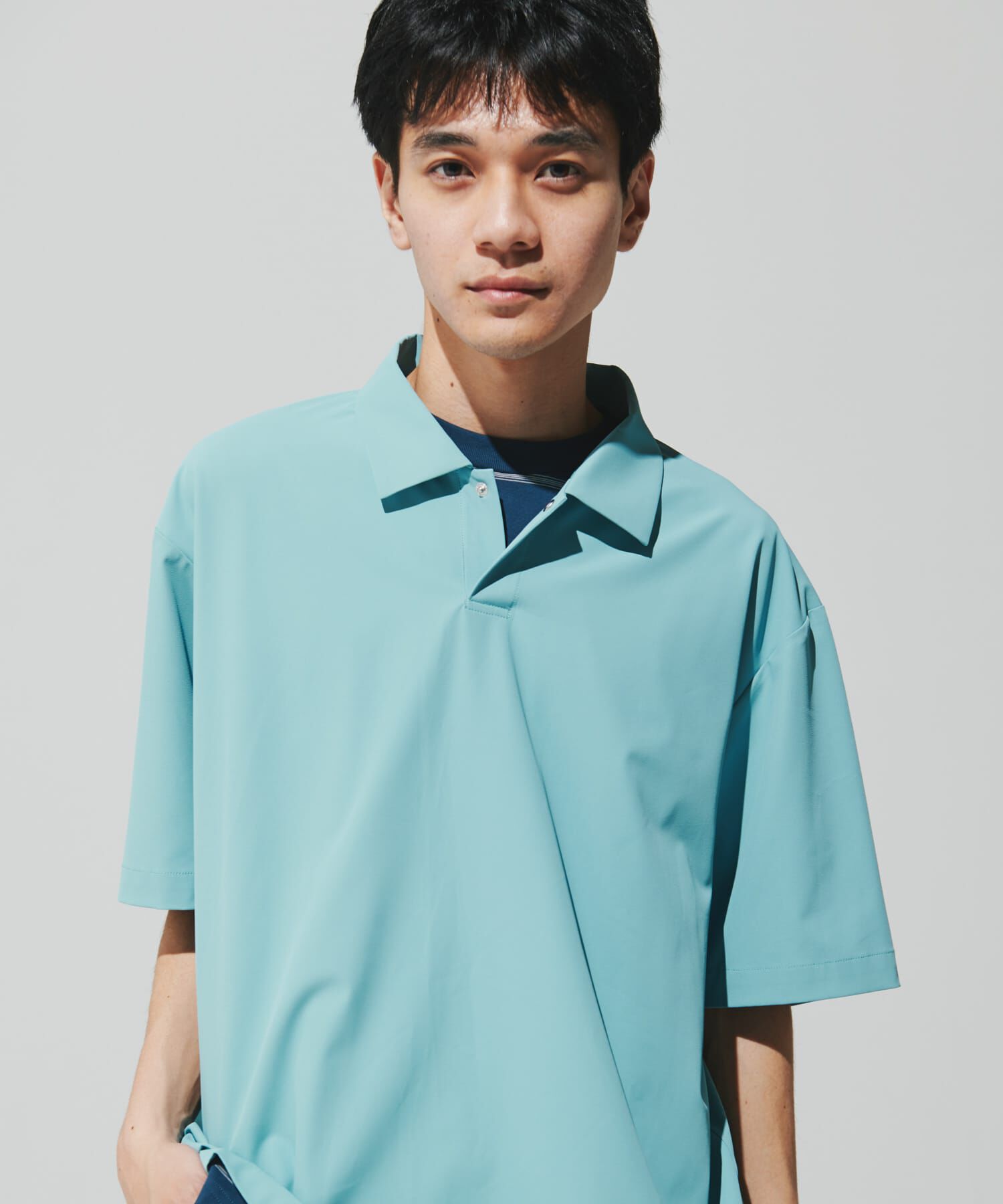 URBAN RESEARCH DOORS「『UR TECH』サマシェア ポロシャツ」|ポロシャツ|