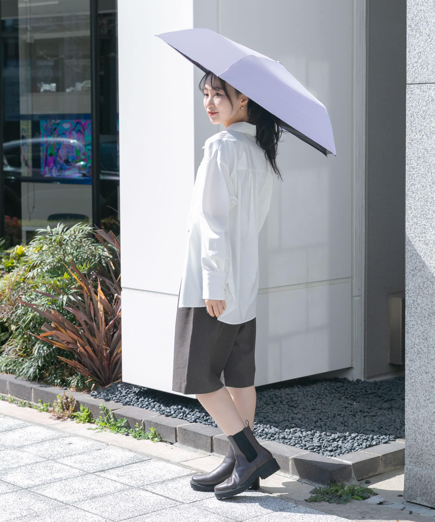 SMELLY「because　Solid Color Mini」|傘|