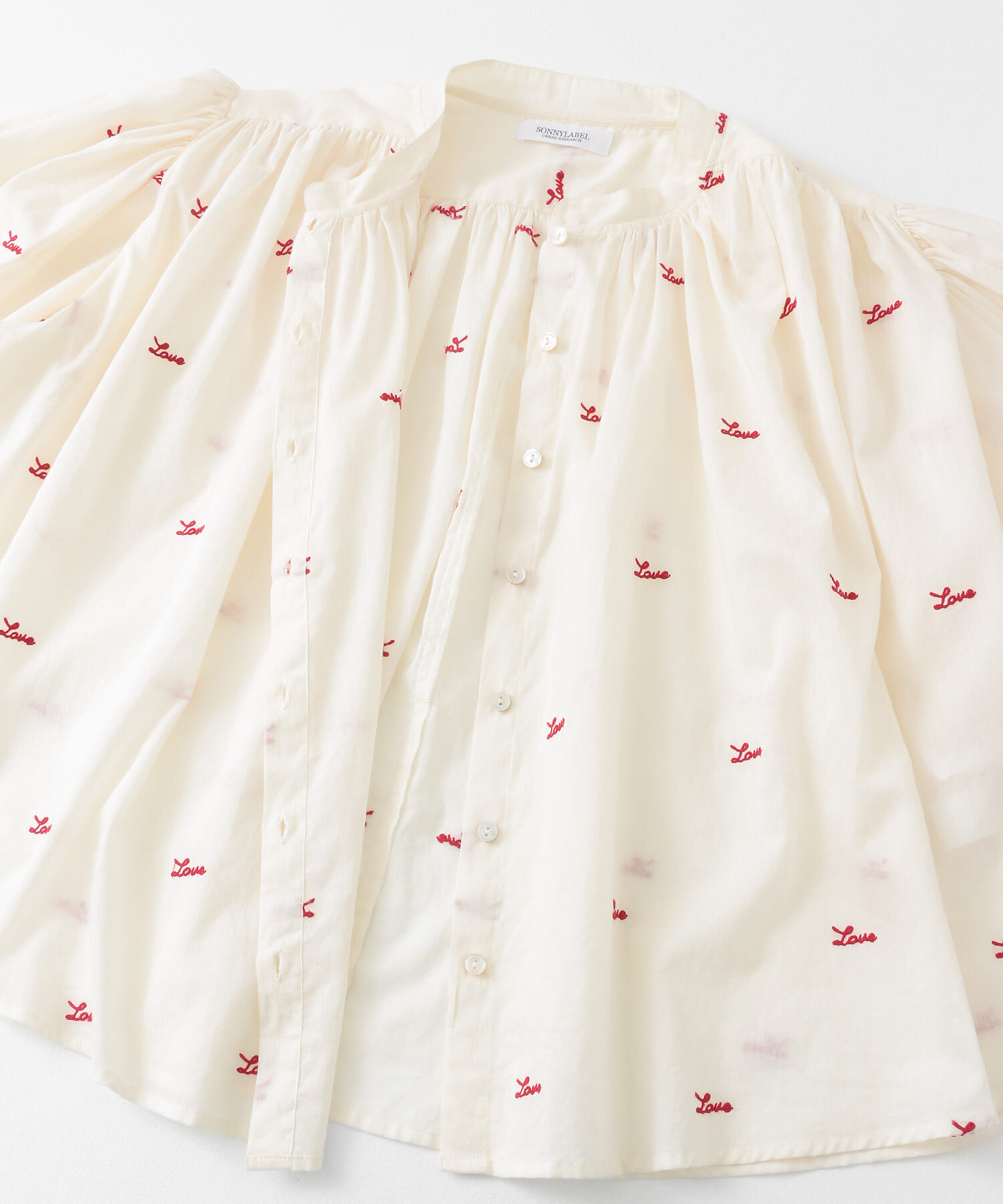 Sonny Label 「Love embroideryブラウス」|シャツ・ブラウス|