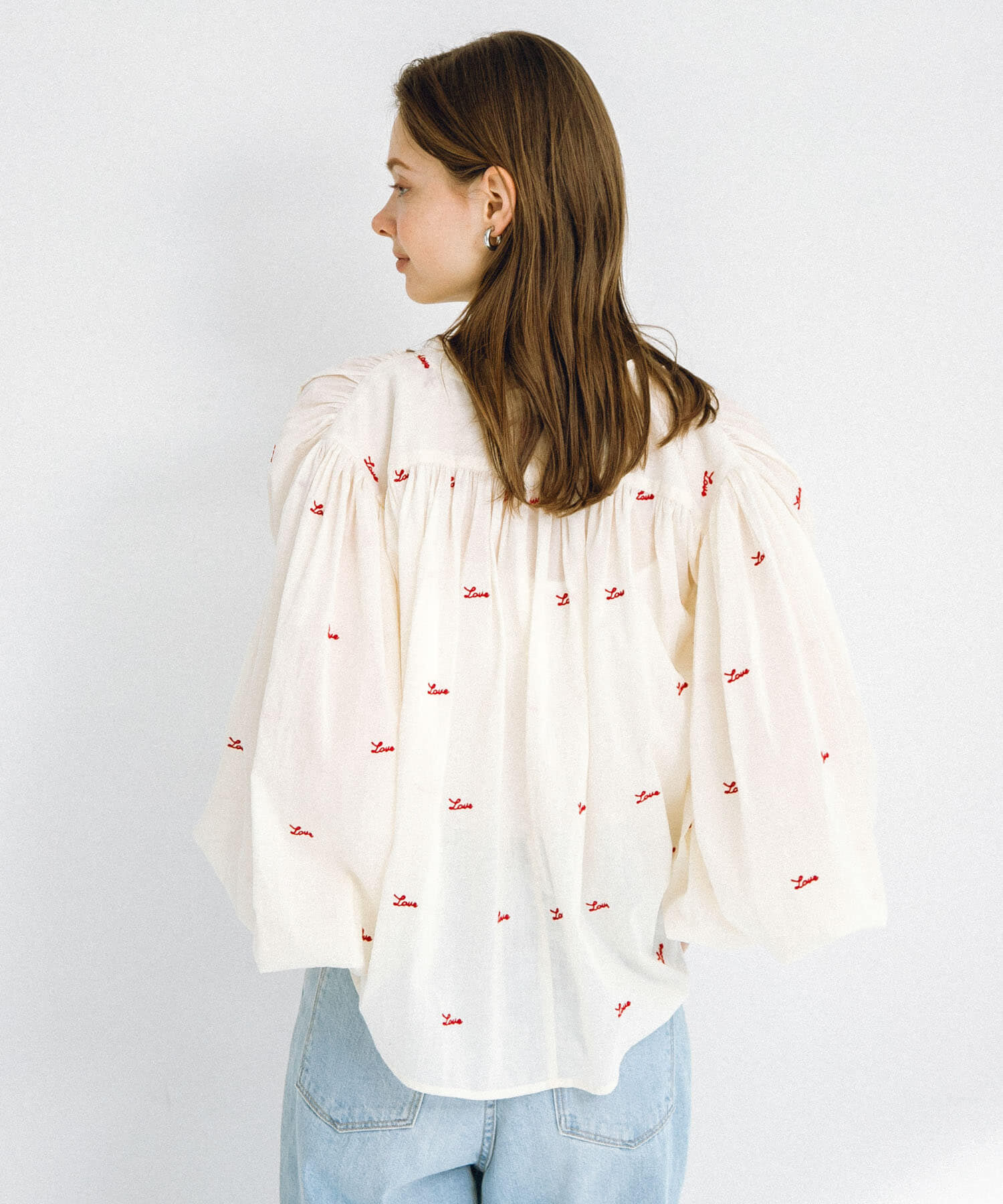 Sonny Label 「Love embroideryブラウス」|シャツ・ブラウス|