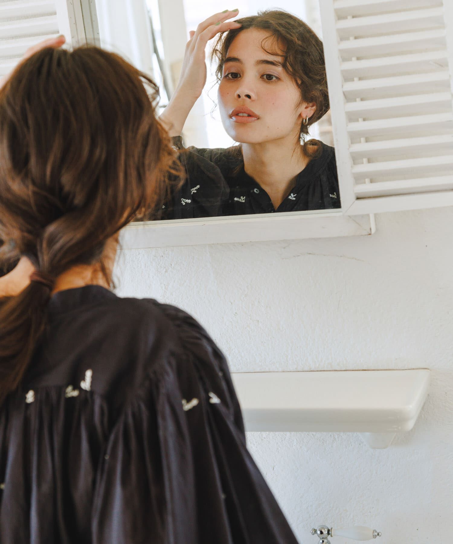 Sonny Label 「Love embroideryブラウス」|シャツ・ブラウス|