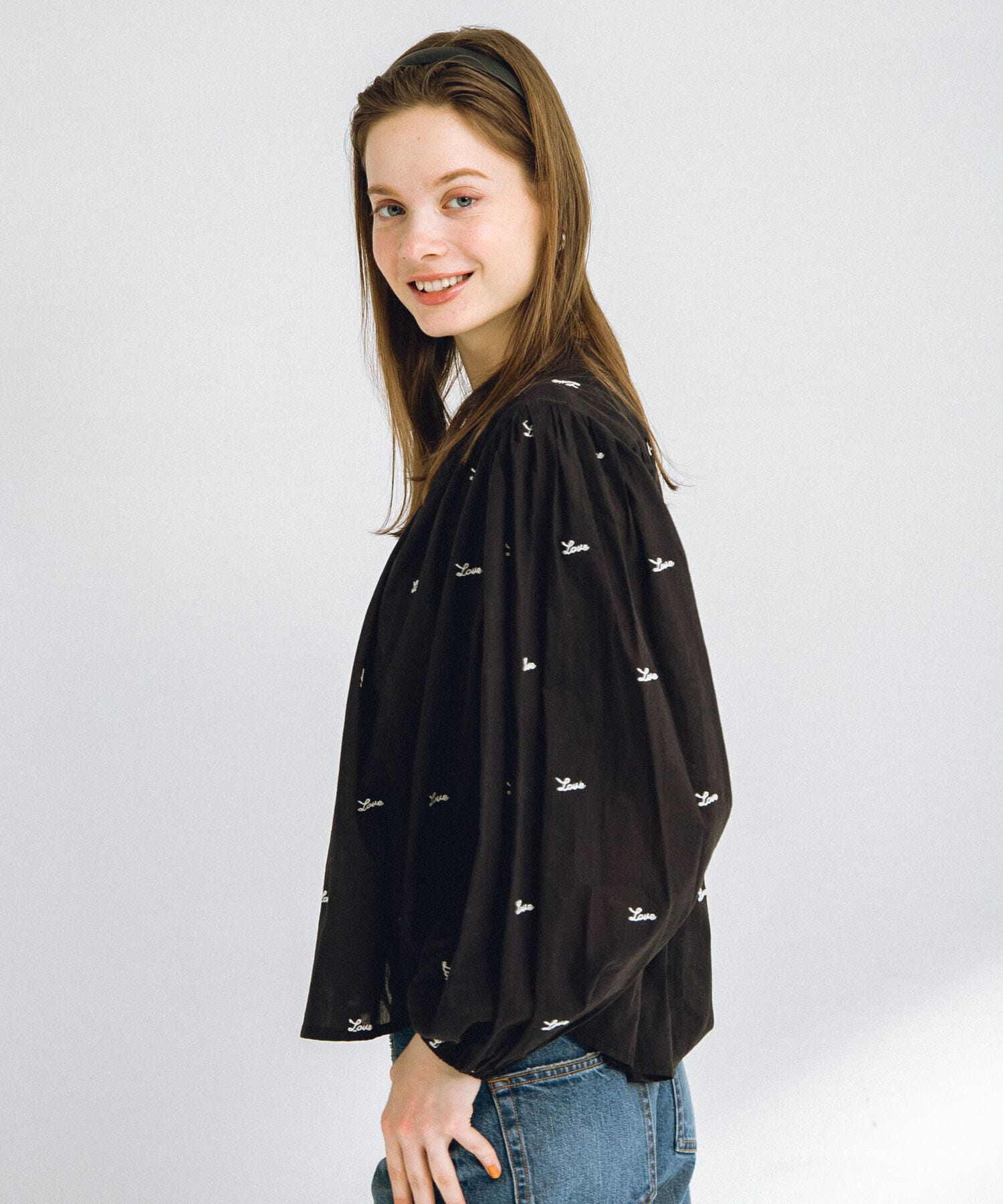 Sonny Label 「Love embroideryブラウス」|シャツ・ブラウス|