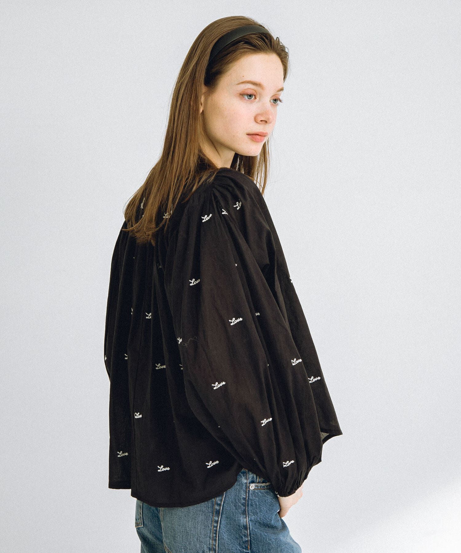 Sonny Label 「Love embroideryブラウス」|シャツ・ブラウス|