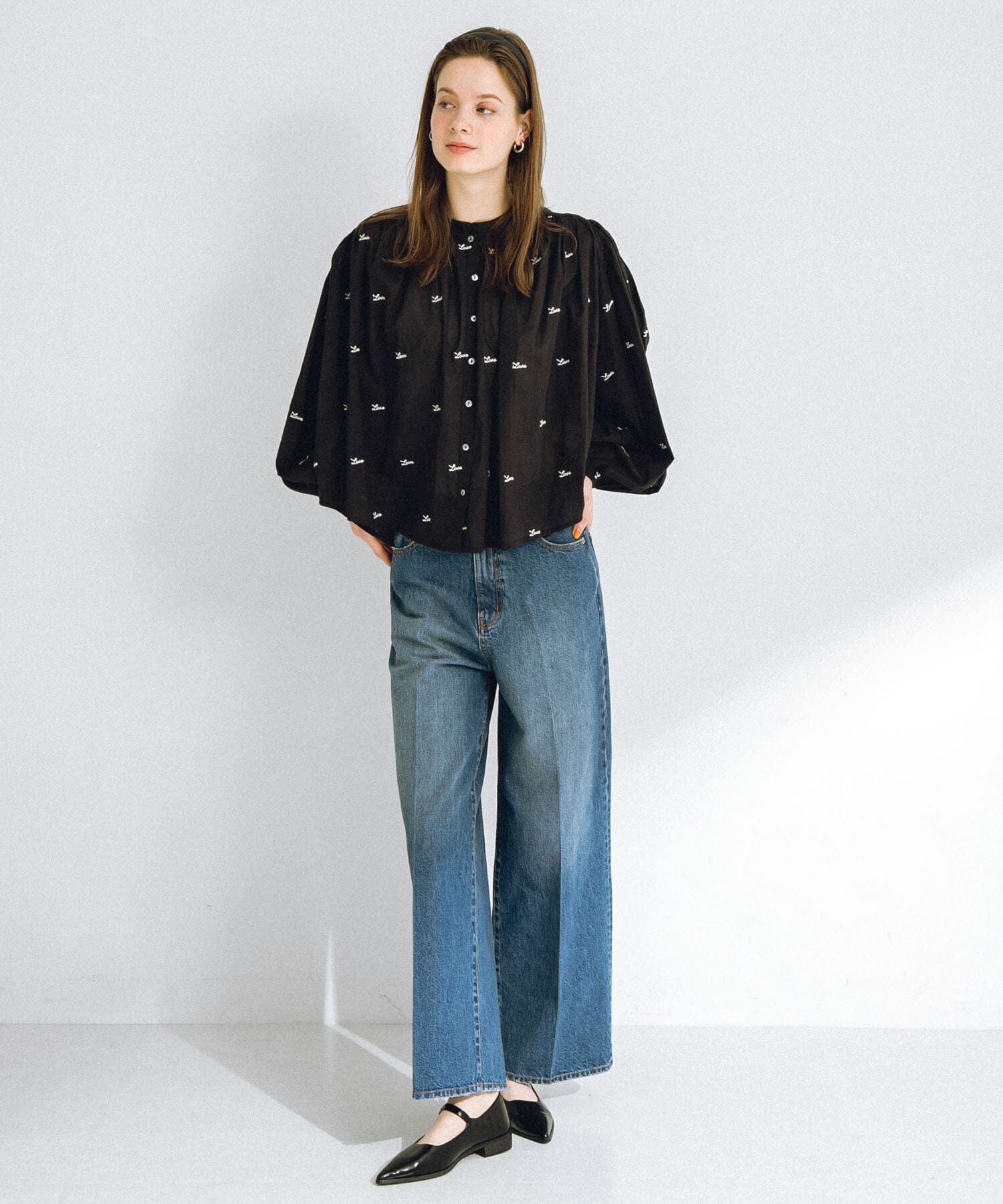 Sonny Label 「Love embroideryブラウス」|シャツ・ブラウス|