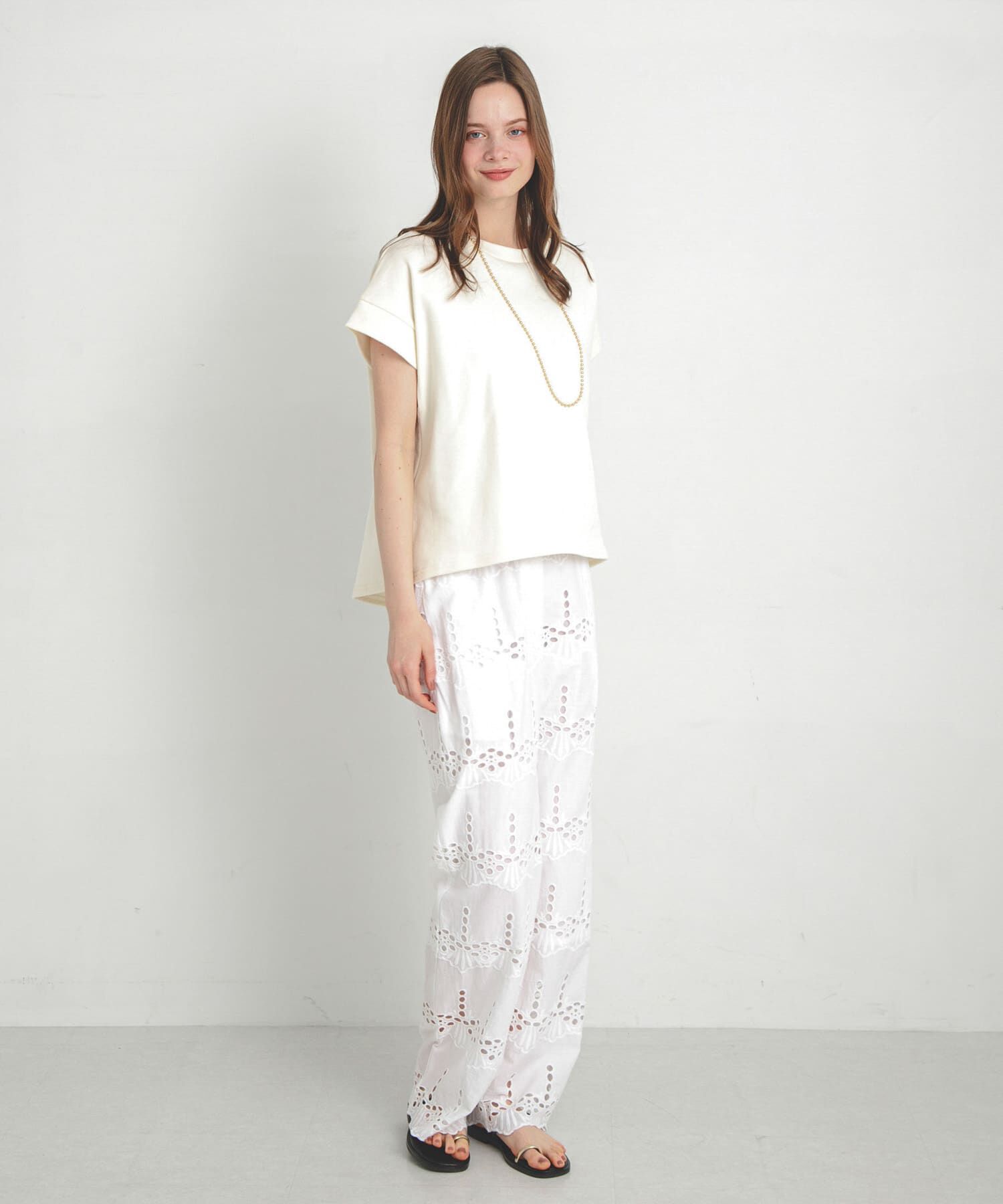 Sonny Label 「裏毛スウェットフレンチスリーブプルオーバー」|スウェット・ジャージ|