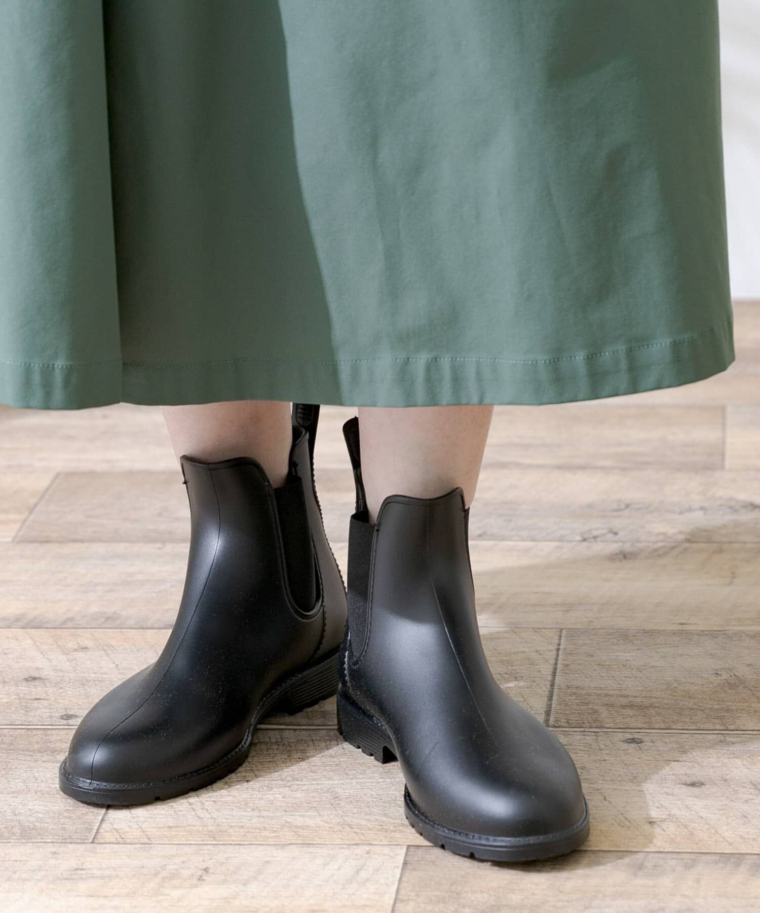 Sonny Label 「MEDUSE　JUMPレインブーツ」|レインシューズ|ブラック