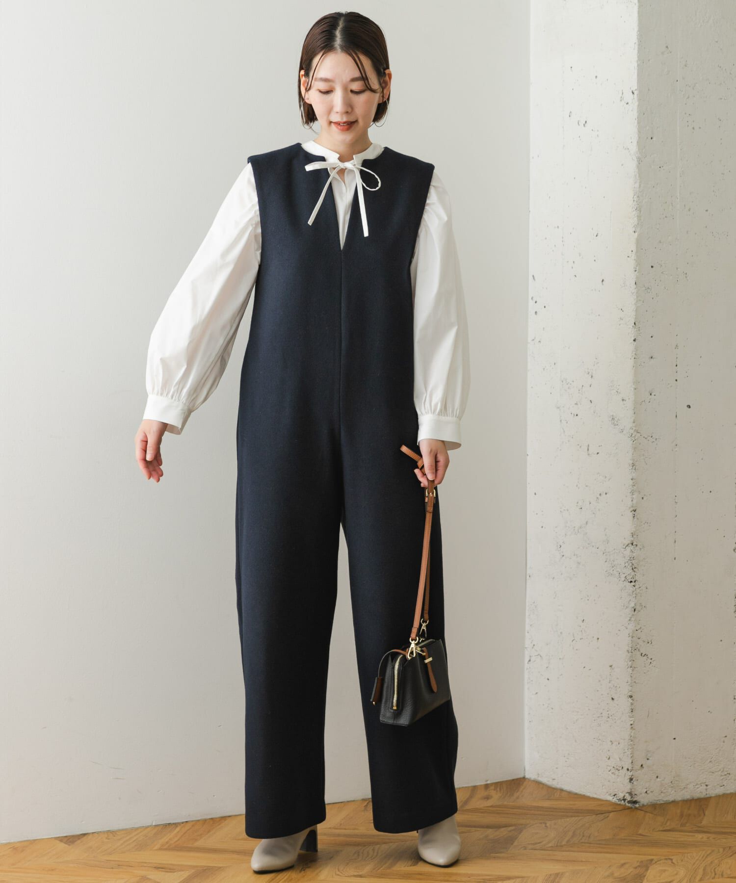 URBAN RESEARCH ROSSO「『34ｻｲｽﾞも展開』『UR TECH』F by ROSSO ｳｰﾙﾗｲｸｷｰﾈｯｸｵｰﾙｲ  」|スカート|