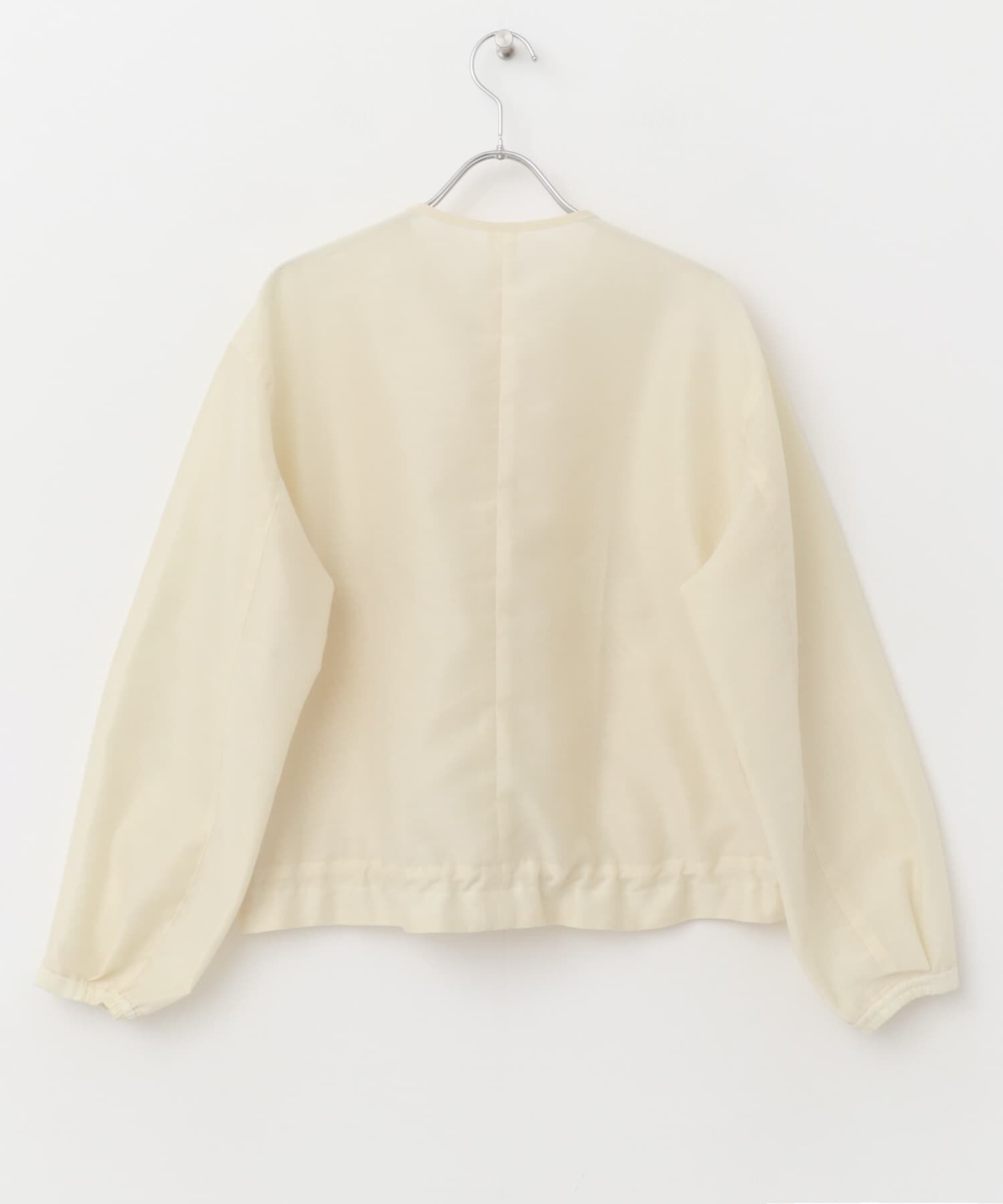 URBAN RESEARCH ROSSO「オーガンジーシアーブルゾン」|ブルゾン・スタジャン|