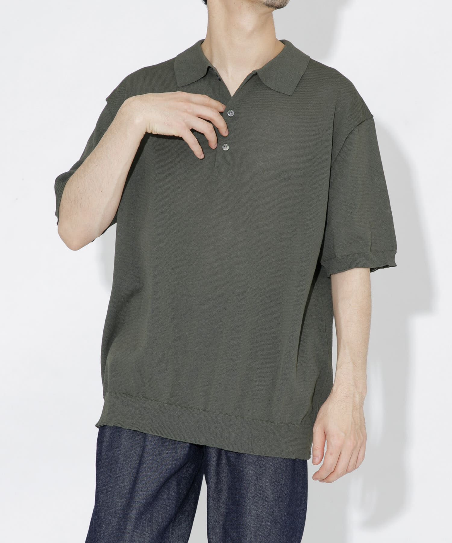 URBAN RESEARCH ROSSO「『UR TECH ひやサラクール』AIRDRYリラックスポロ」|ポロシャツ|