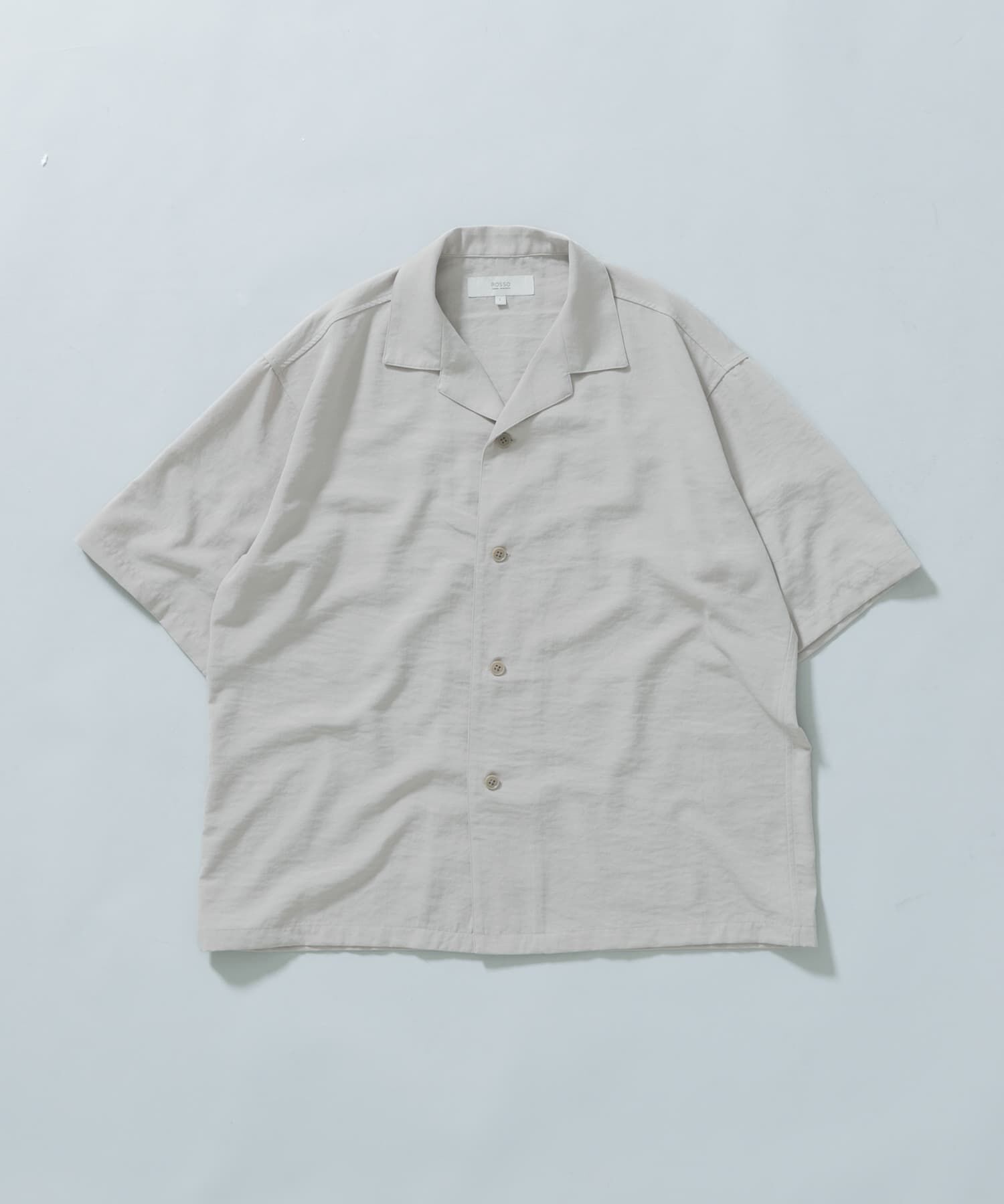 URBAN RESEARCH ROSSO「『WEB限定』『ｾｯﾄｱｯﾌﾟ対応/XLｻｲｽﾞあり』ﾘﾈﾝﾗｲｸｵｰﾌﾟ 」|シャツ・ブラウス|ライトグレー