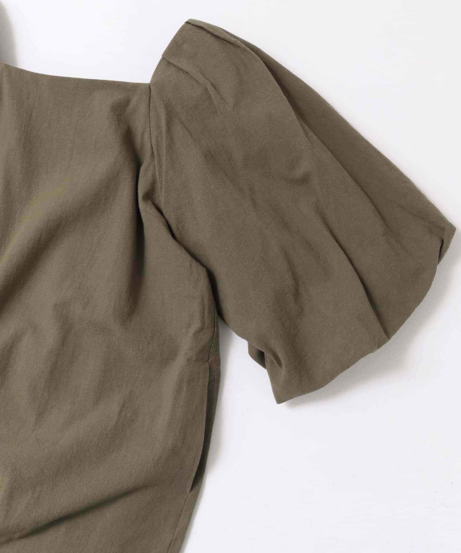 URBAN RESEARCH ROSSO「F by ROSSO　コットンスラブパフスリーブワンピース」|ワンピース|