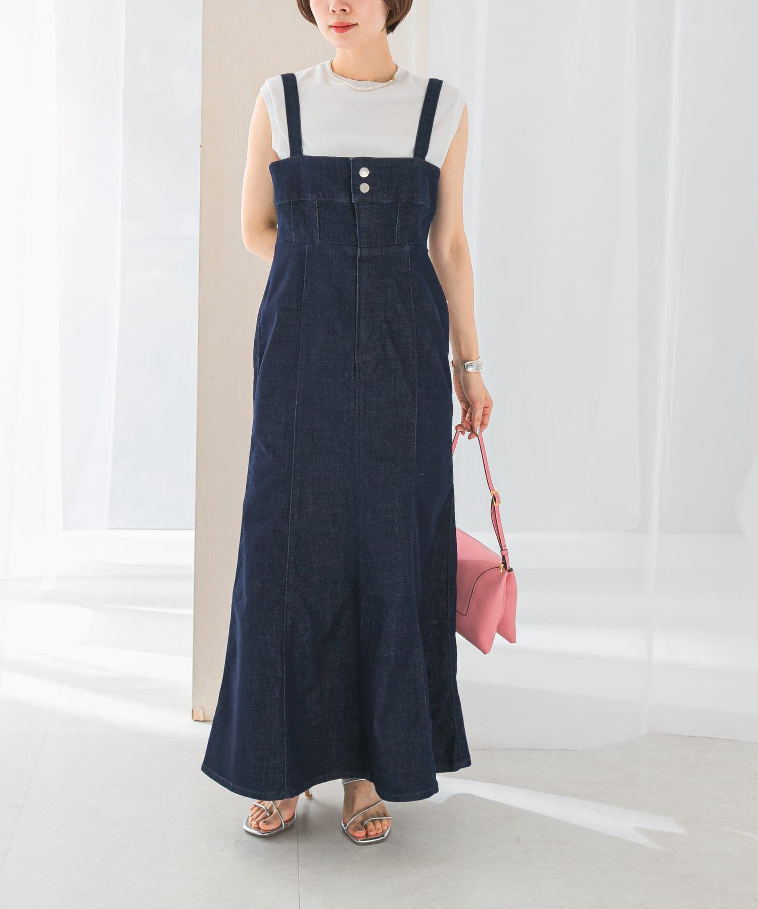 URBAN RESEARCH ROSSO「『別注』Lee&times;ROSSO　CAMISOLE FLARE SKIRT」|ワンピース|