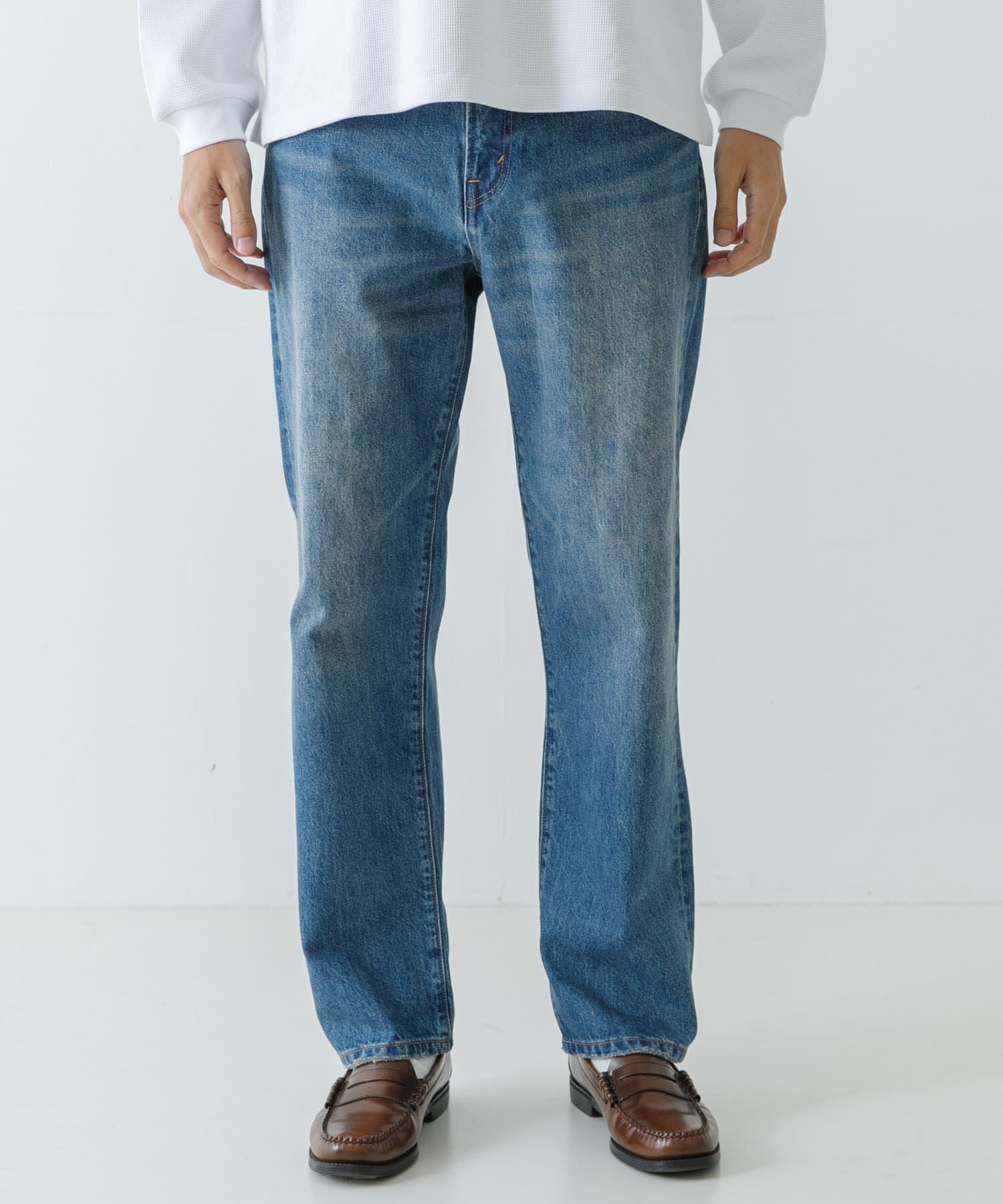 URBAN RESEARCH「DENIM STRAIGHT PANTS」|デニム|