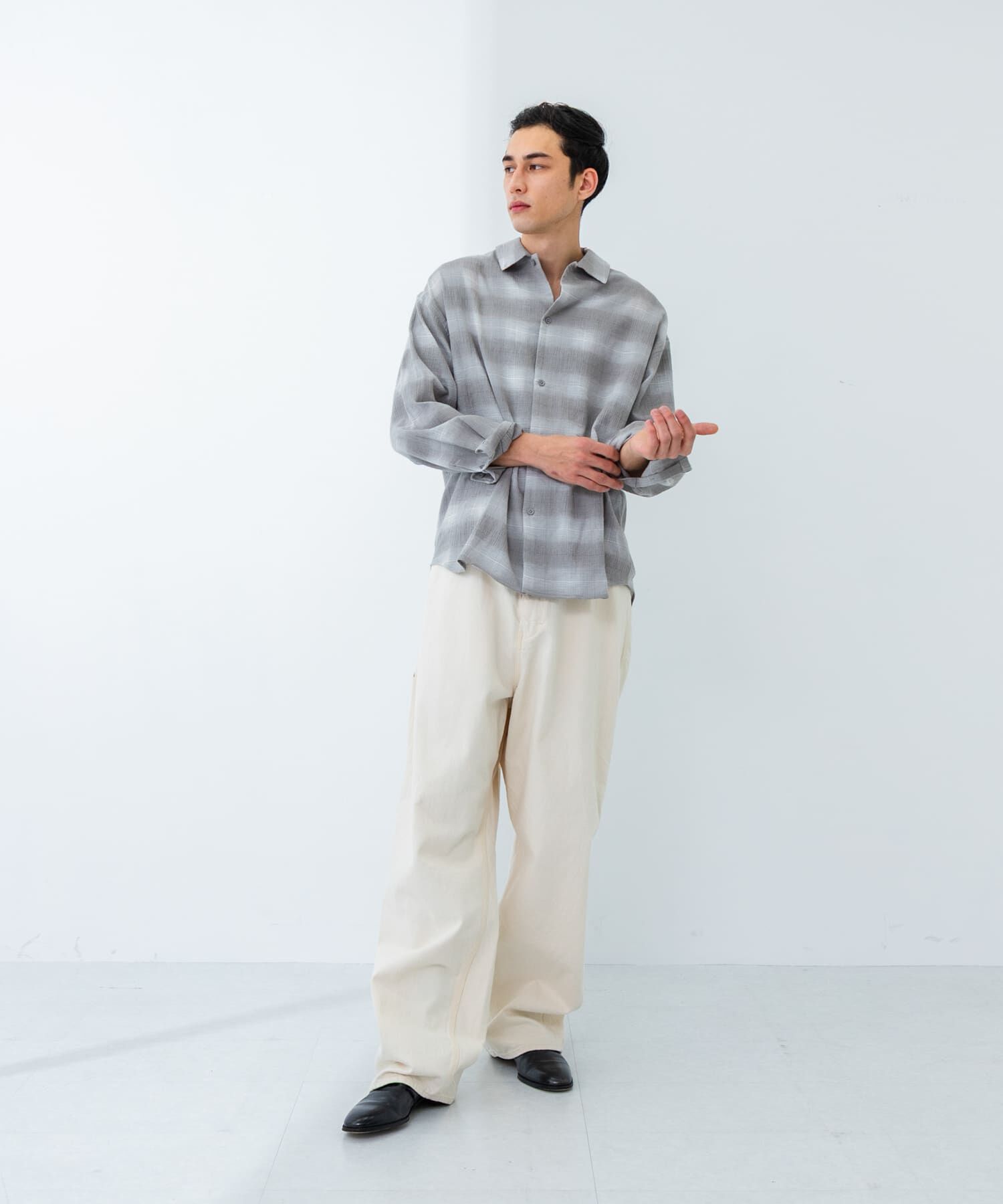 URBAN RESEARCH「オンブレーチェックシャツ」|シャツ・ブラウス|