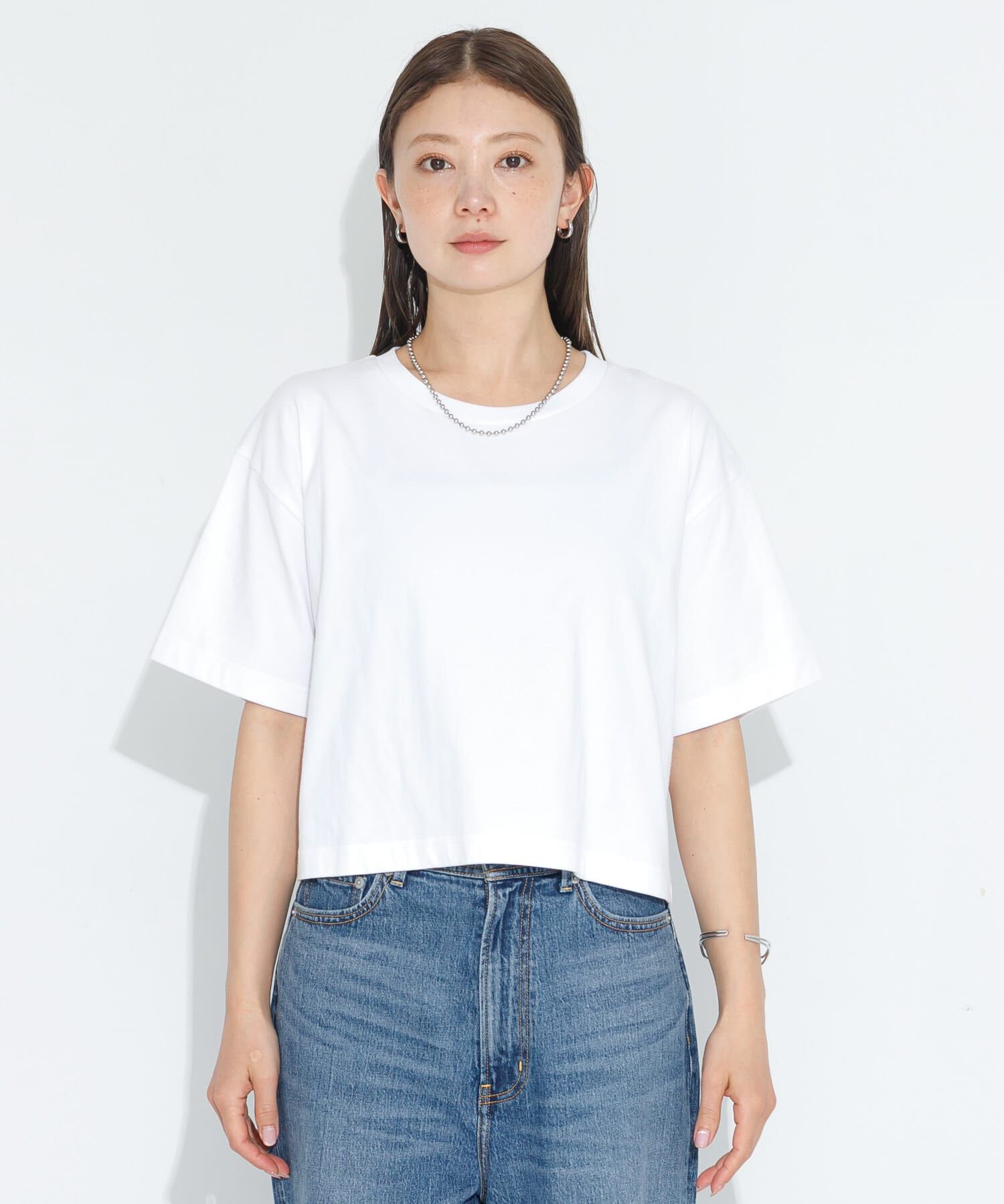 Sonny Label 「SHELTECH クロップドTシャツ」|Tシャツ・カットソー|