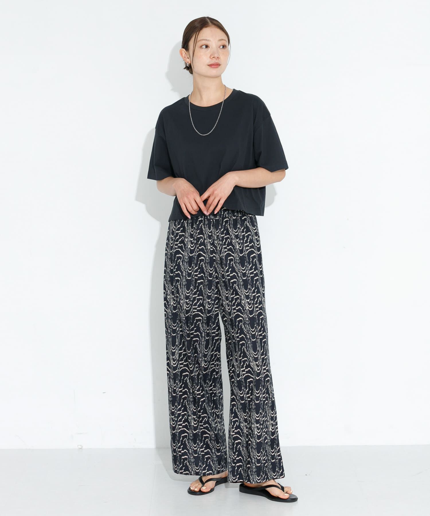 Sonny Label 「SHELTECH クロップドTシャツ」|Tシャツ・カットソー|