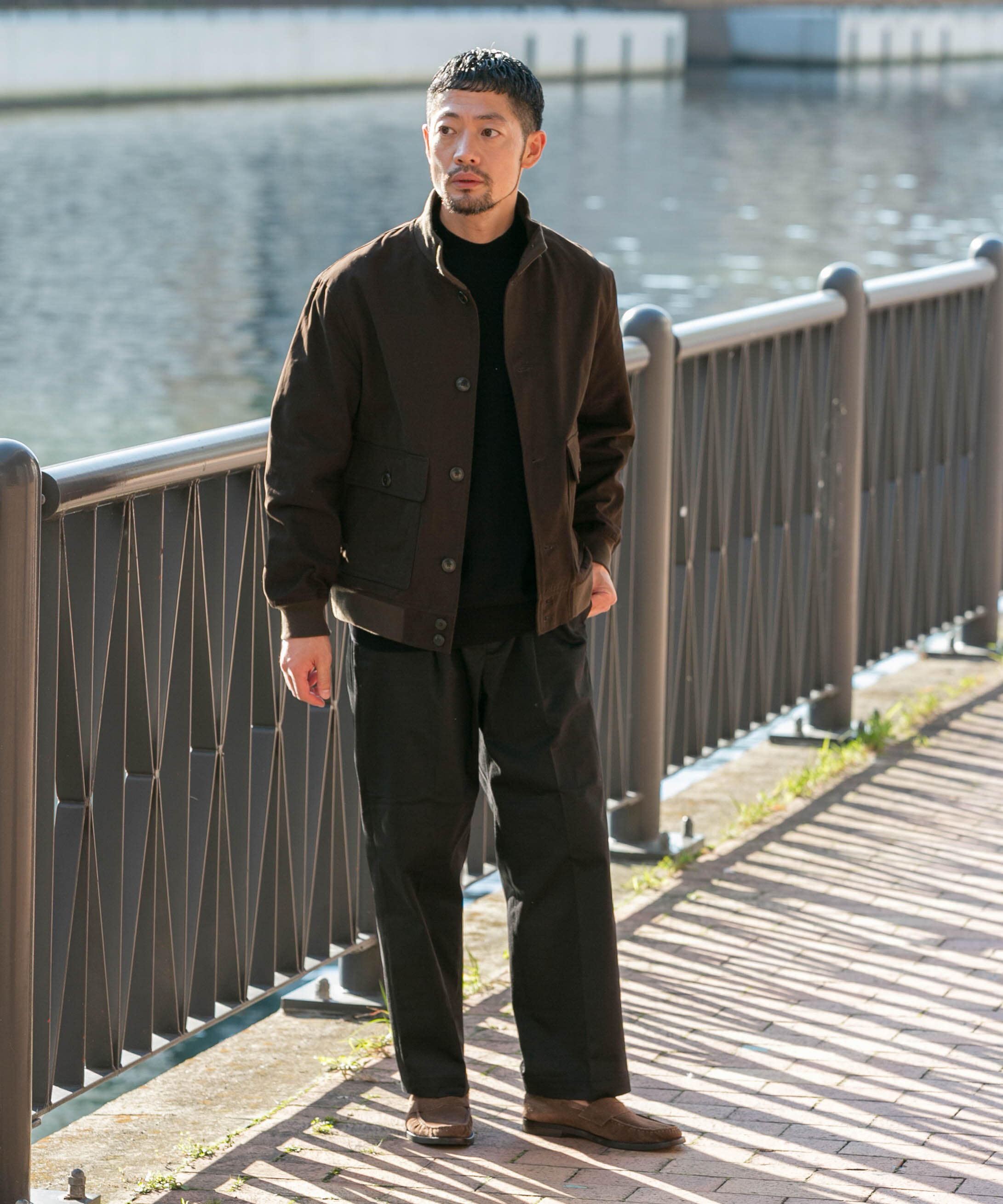 URBAN RESEARCH ROSSO「『XLサイズあり』ストレッチチノ1タックワイドスラックス」|その他|