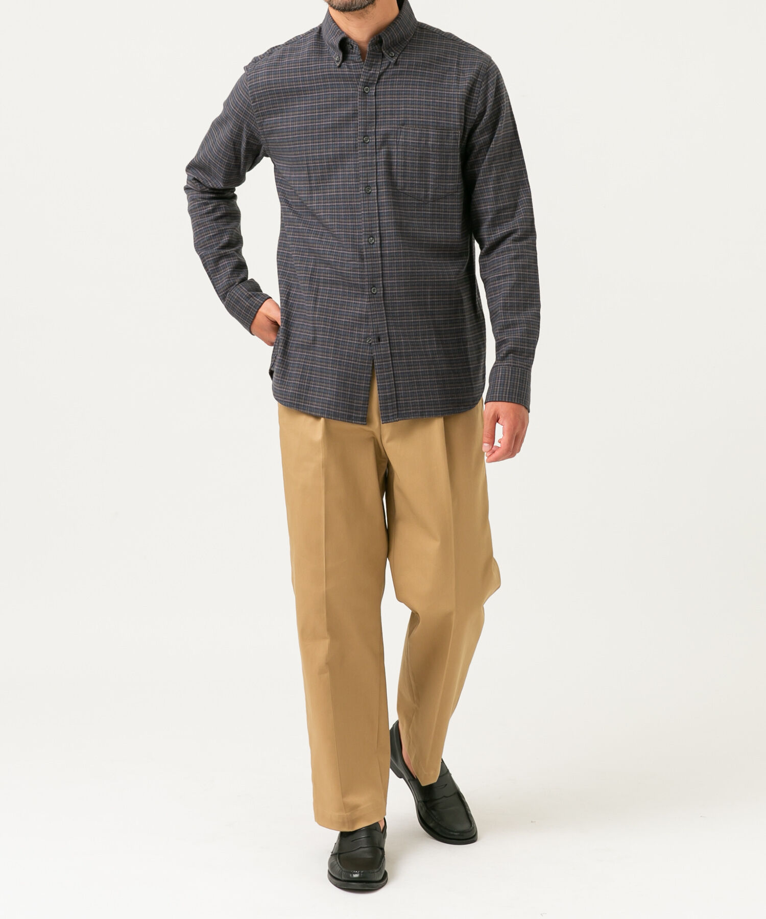 URBAN RESEARCH ROSSO「『XLサイズあり』ストレッチチノ1タックワイドスラックス」|その他|