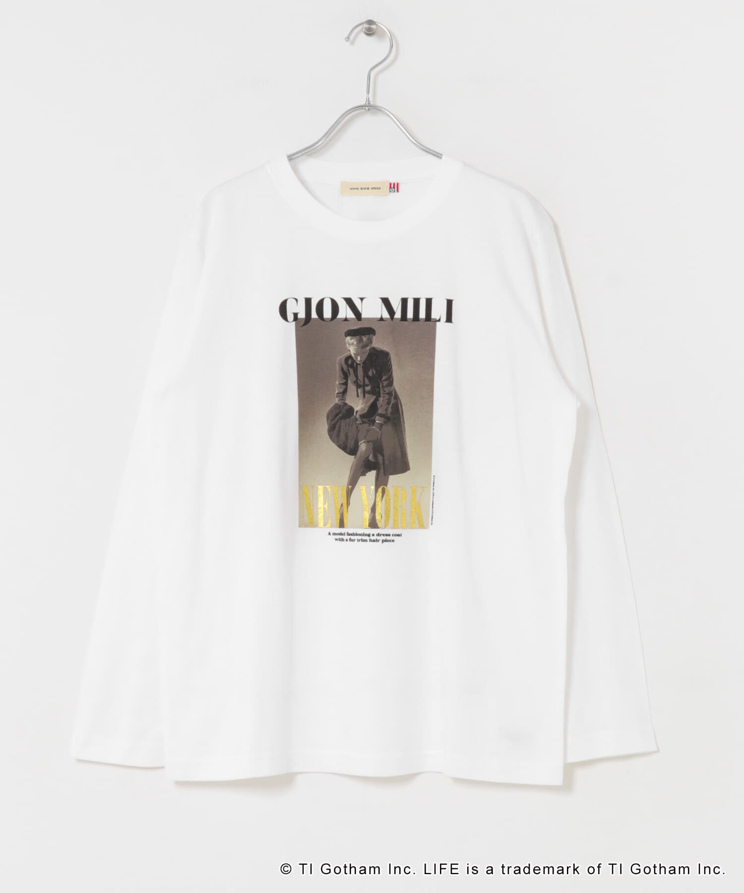 Sonny Label 「GOOD ROCK SPEED　LIFE LONGSLEEVE T-SHIRTS」|Tシャツ・カットソー|ホワイト