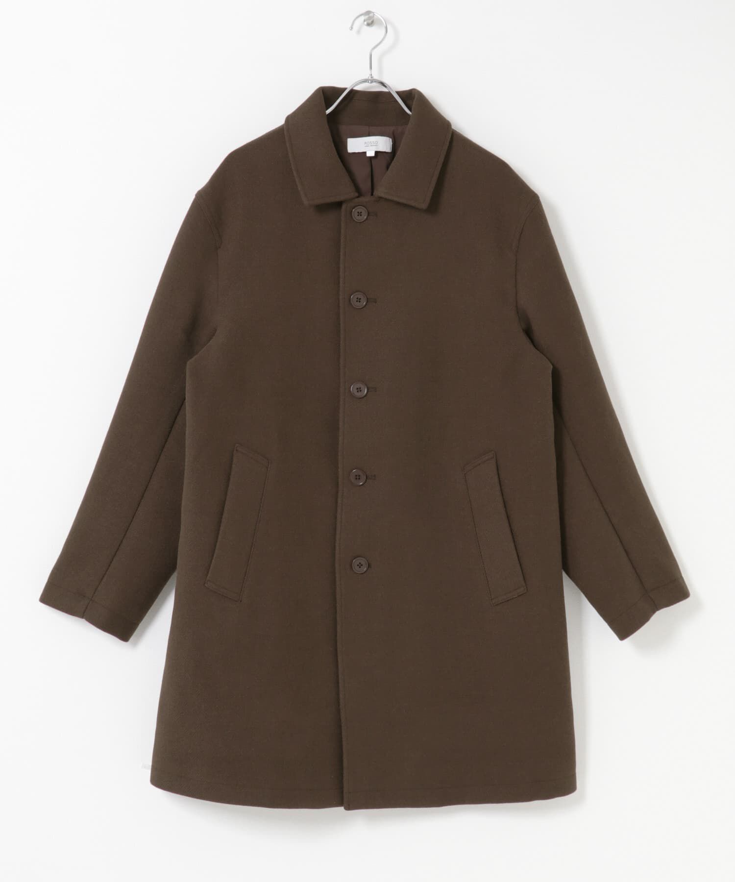 URBAN RESEARCH ROSSO「『XLサイズあり』light meltonステンカラーコート」|ステンカラーコート|