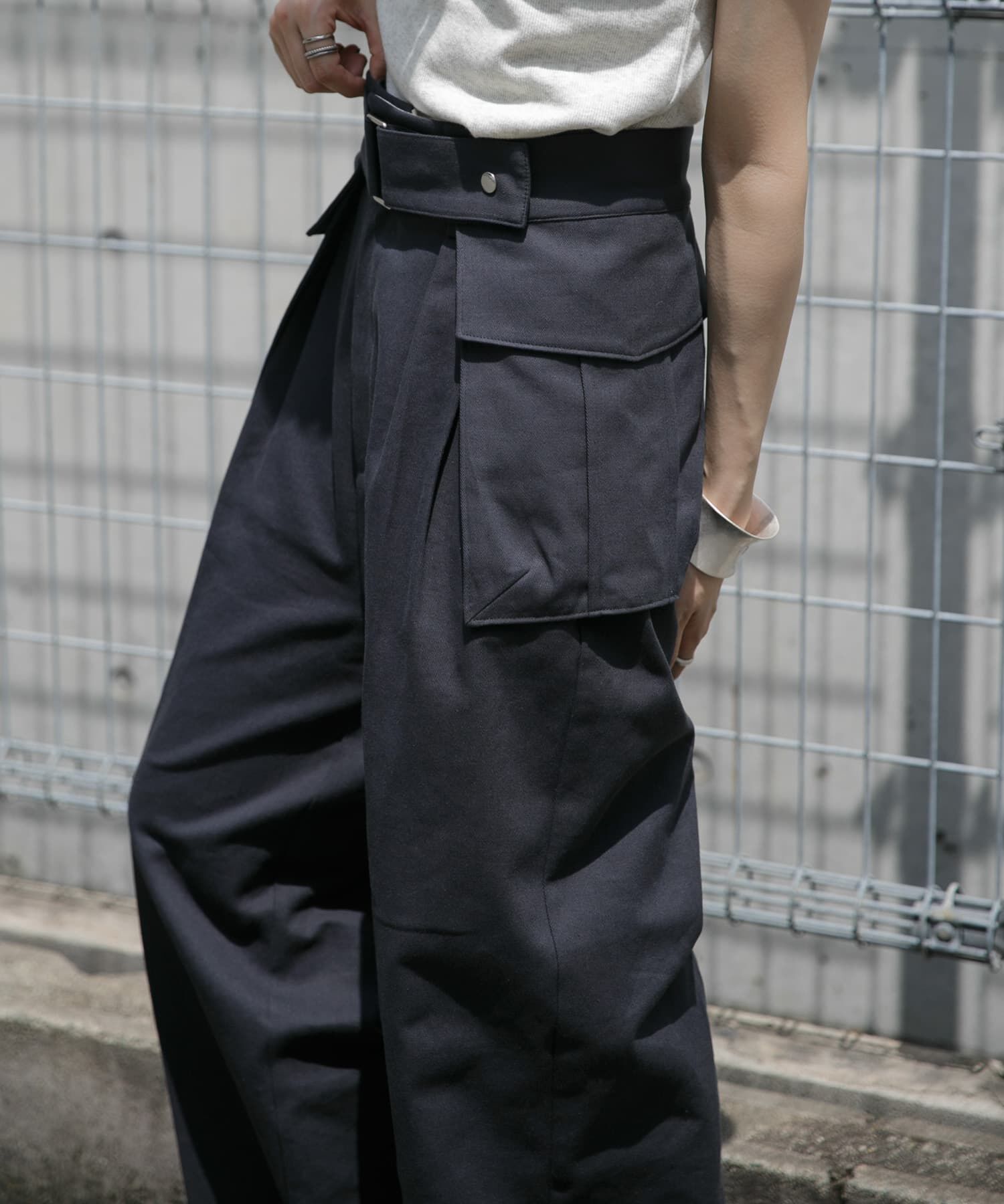  「ポケットベルトSETチュールスカート」|スカート|