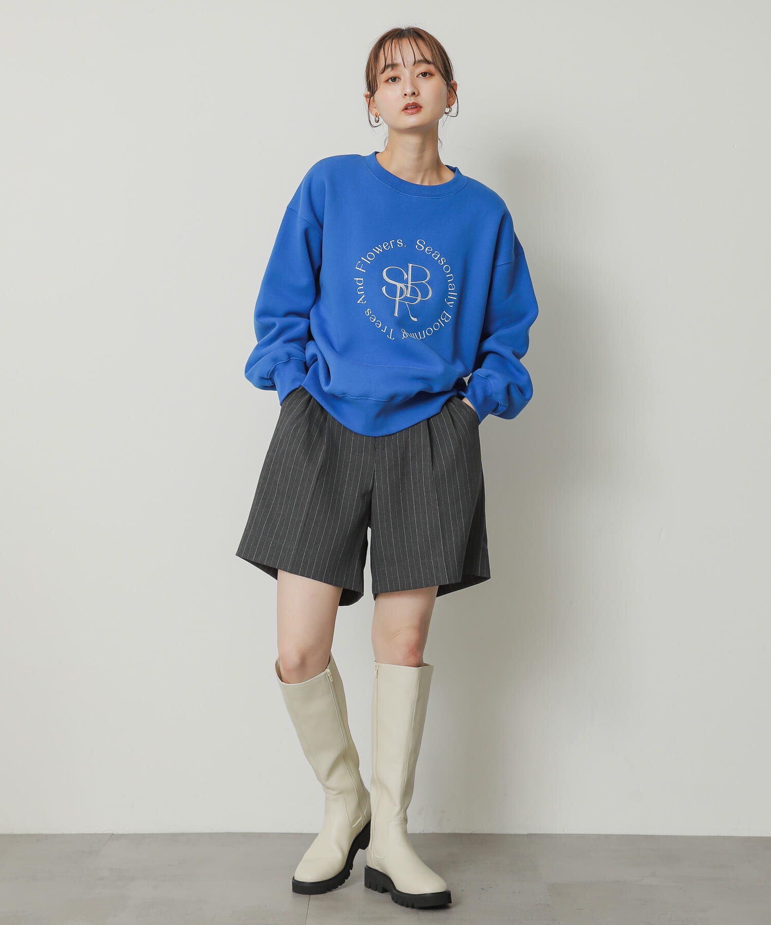 SENSE OF PLACE by URBAN RESEARCH「トラックソールロングブーツ」|ショートブーツ|